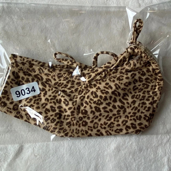 New! Free People x Thrills mild animal print string bikini bottom 19034 - Picture 11 of 11